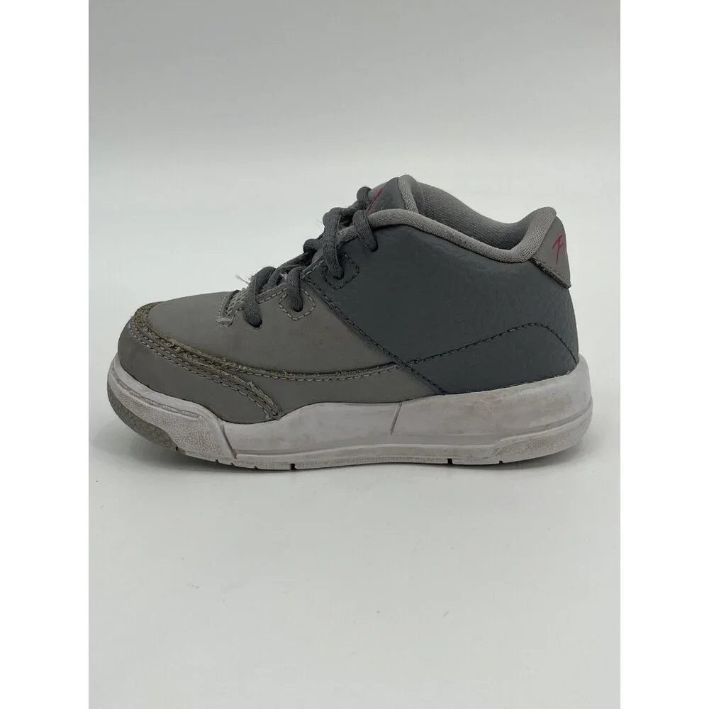 Nike Air Jordan‎ Flight Origin 3 Size 6C Style 820252-009 Gray Pink Shoes